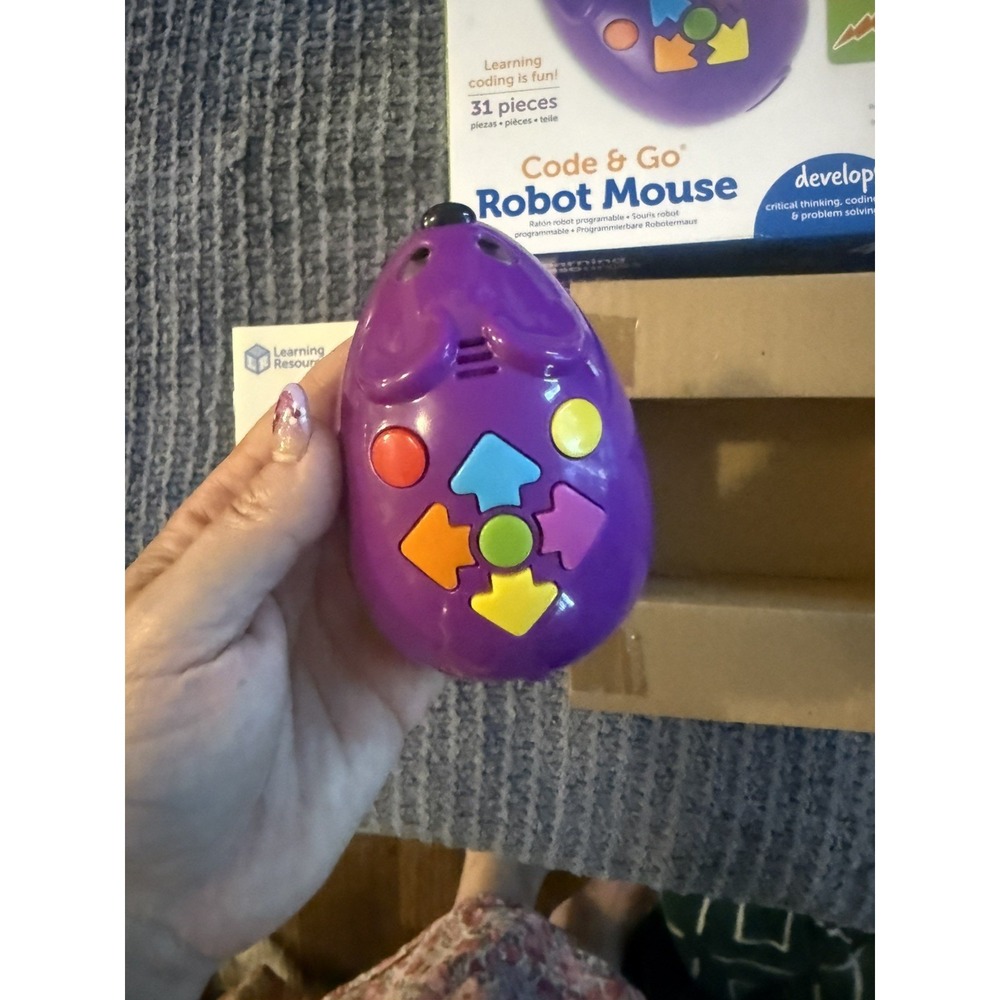 Learning Resources Code & Go Robot Mouse, Coding STEM learning Toy, New - Picture 5 of 6